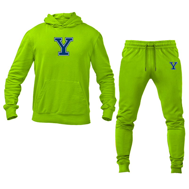 Men's  Yale Bulldogs Hoodie Joggers Set